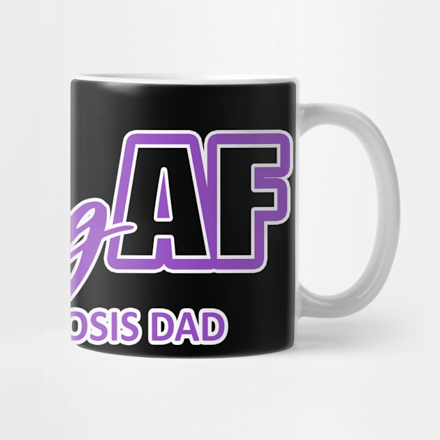 Strong AF Cystic Fibrosis Dad by CuteCoCustom